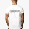 Gym King Relentless Tee - White -Fit Wear Shop RELENTLESSTEE WHITESST A2CEL 93