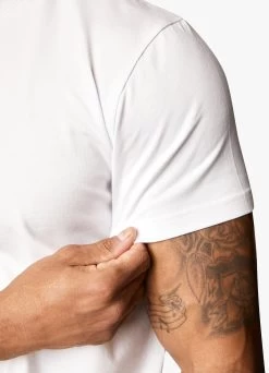 Gym King Relentless Tee - White -Fit Wear Shop RELENTLESSTEE WHITESST A2CEL 96