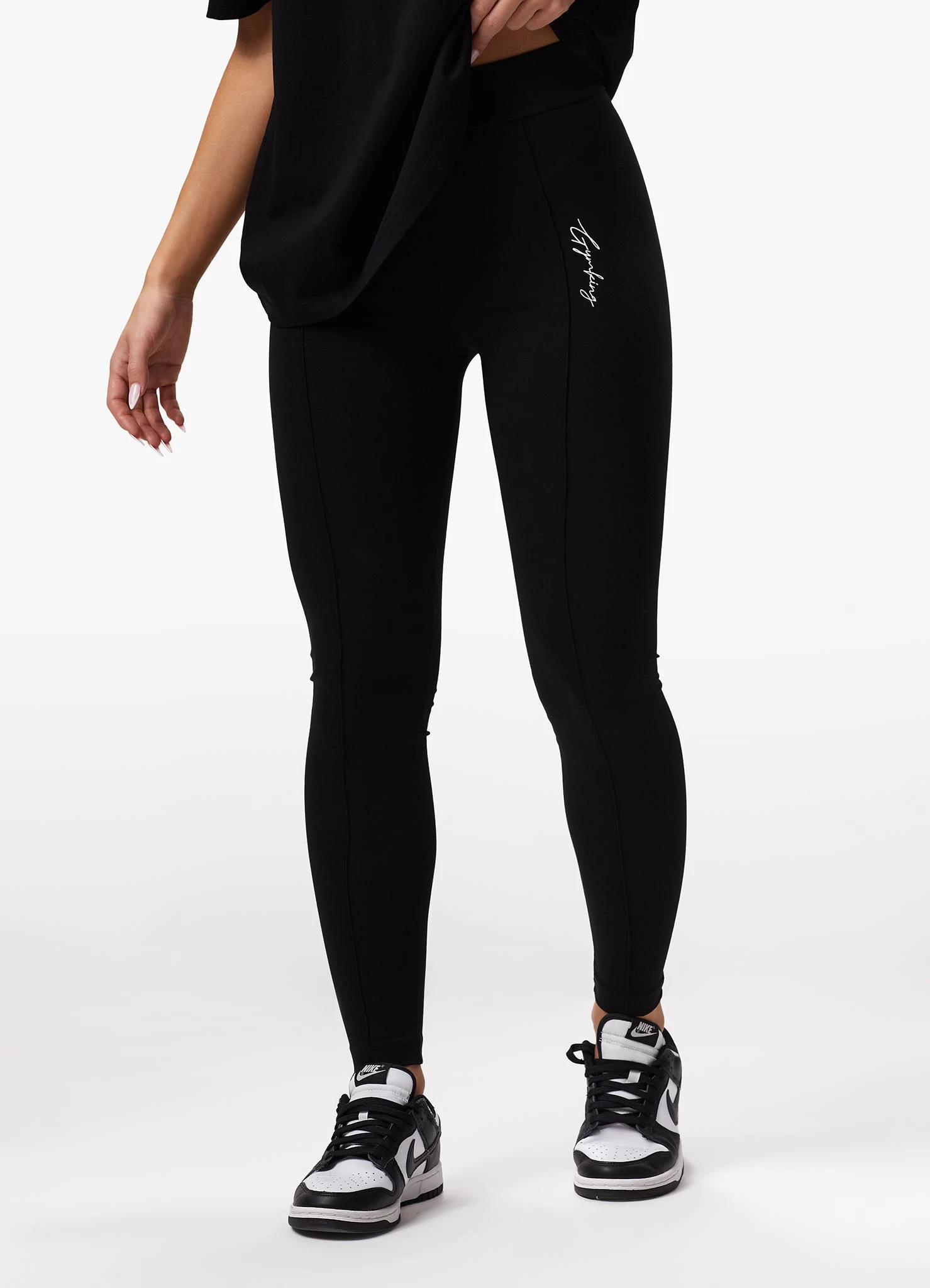 Gym King Reset Jersey Legging - Black 5 Gym King Reset Jersey Legging - Black - Image 3