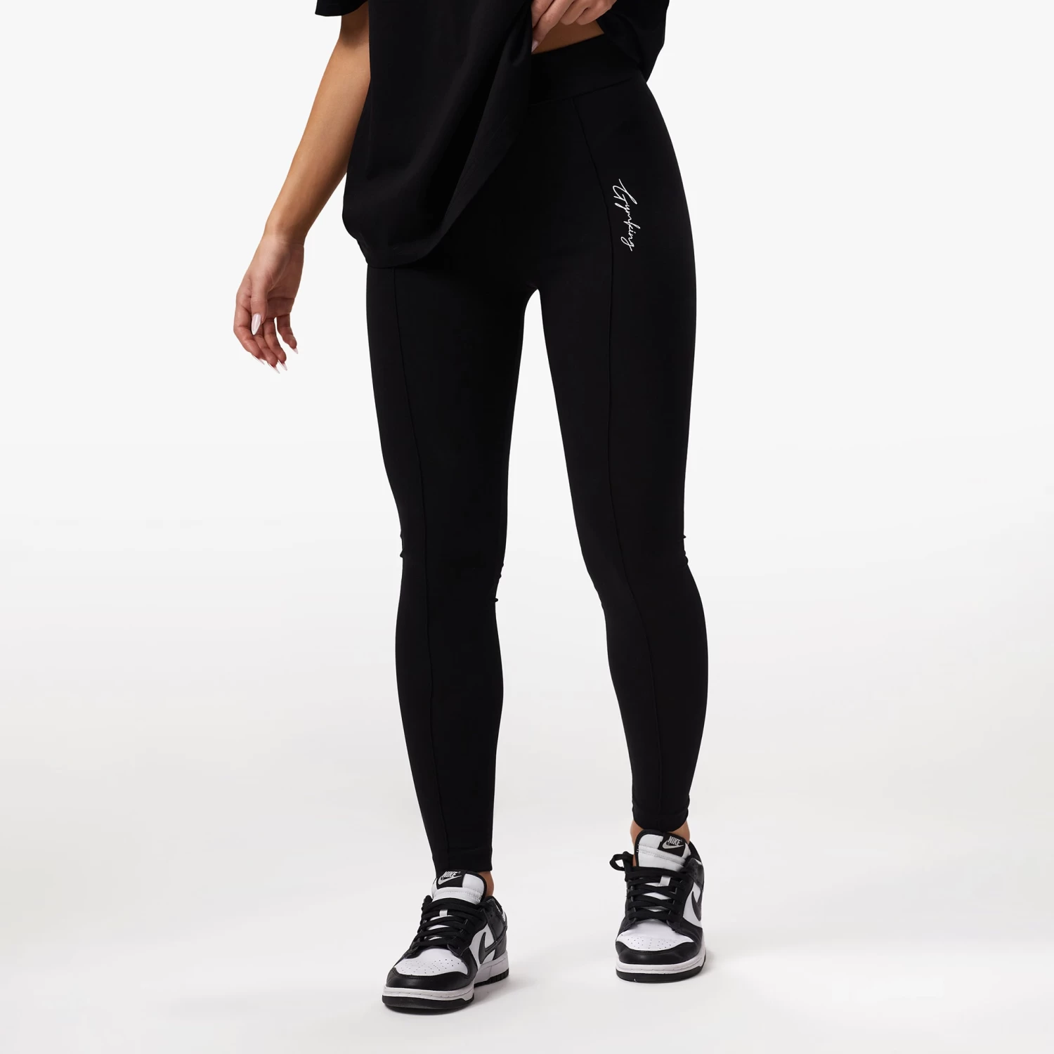 Gym King Reset Jersey Legging - Black 4 Gym King Reset Jersey Legging - Black - Image 2