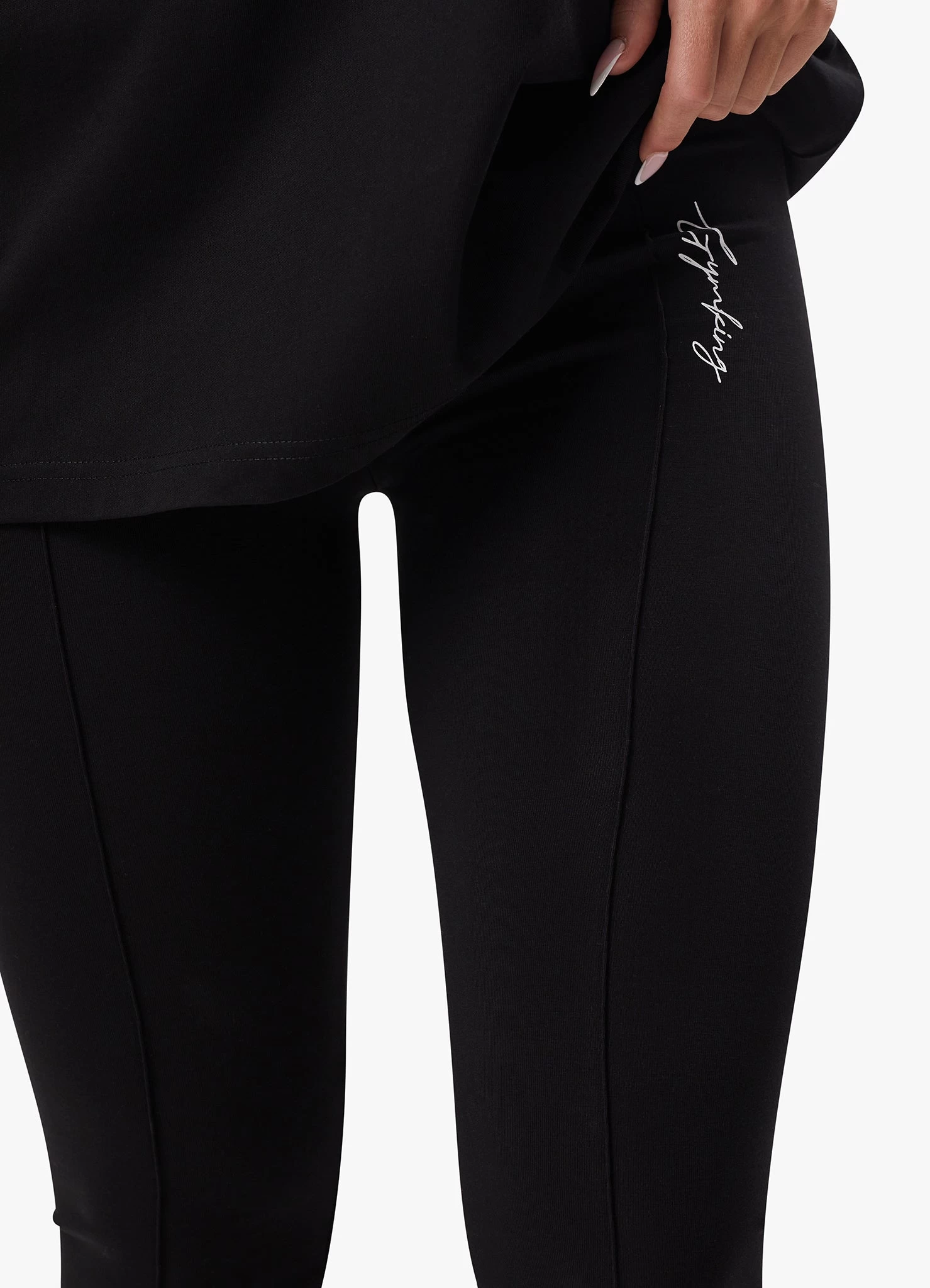 Gym King Reset Jersey Legging - Black 9 Gym King Reset Jersey Legging - Black - Image 7