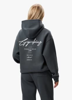 Gym King Reset Oversized Hood - Green Smoke -Fit Wear Shop RESETOVERSIZEDHOOD SWEATPANT GREENSMOKEWHD A2BR1WTB A2CX2 227