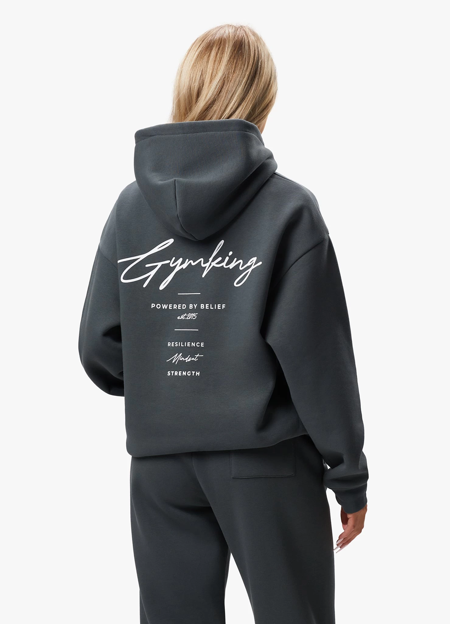 Gym King Reset Tracksuit - Green Smoke 5 Gym King Reset Tracksuit - Green Smoke - Image 3