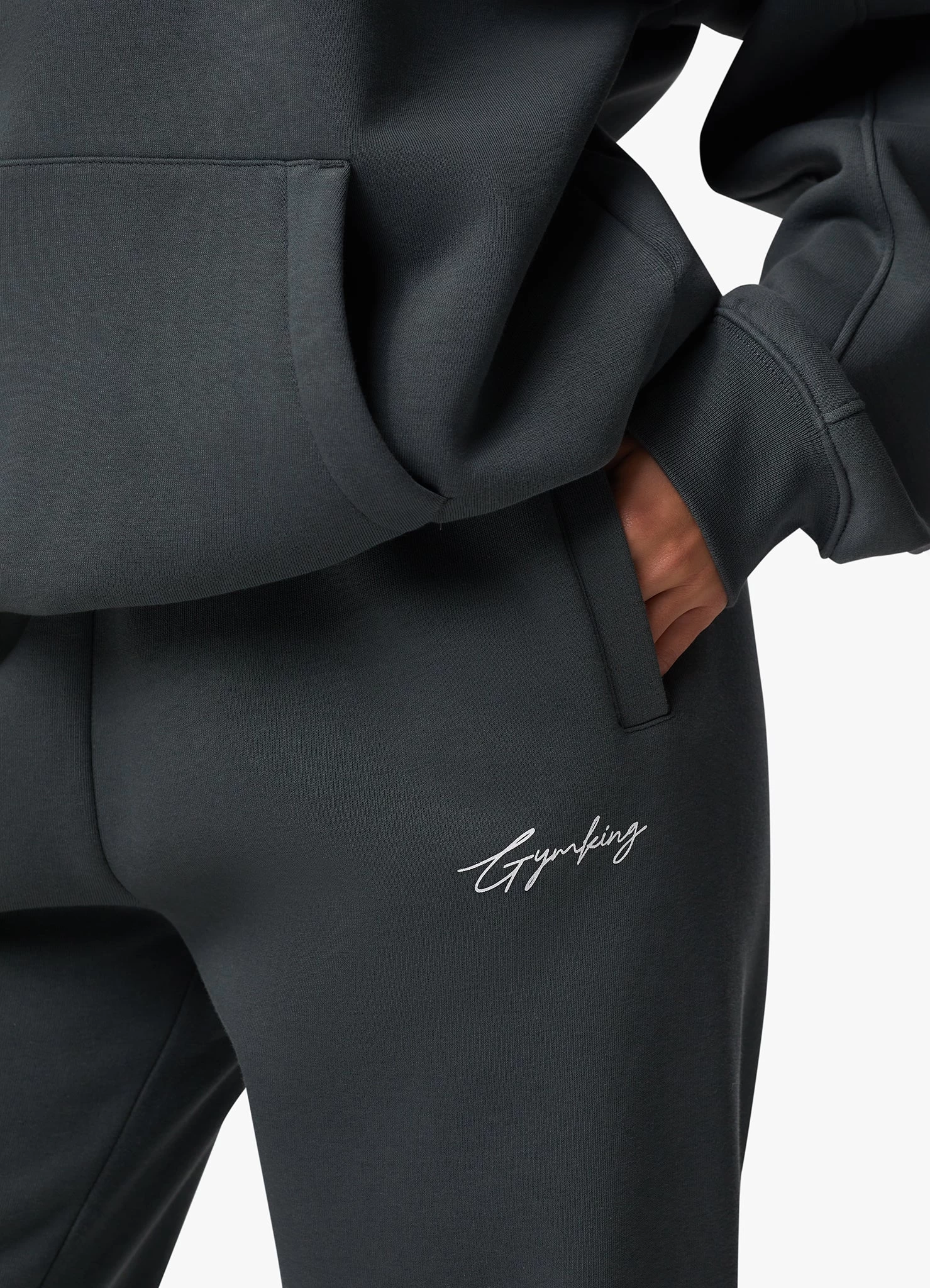 Gym King Reset Tracksuit - Green Smoke 13 Gym King Reset Tracksuit - Green Smoke - Image 11