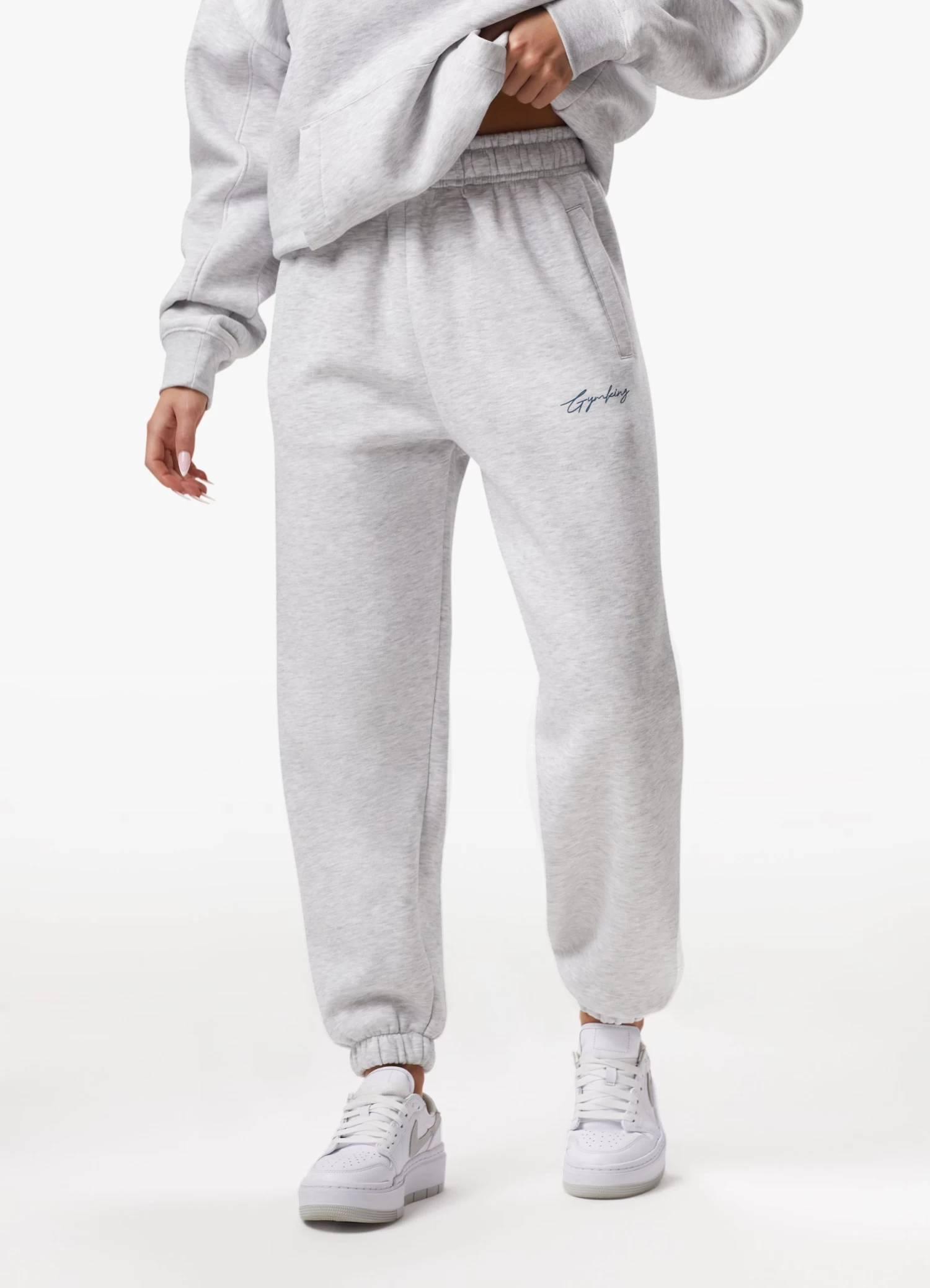 Gym King Reset Sweatpant - Snow Marl 5 Gym King Reset Sweatpant - Snow Marl - Image 3