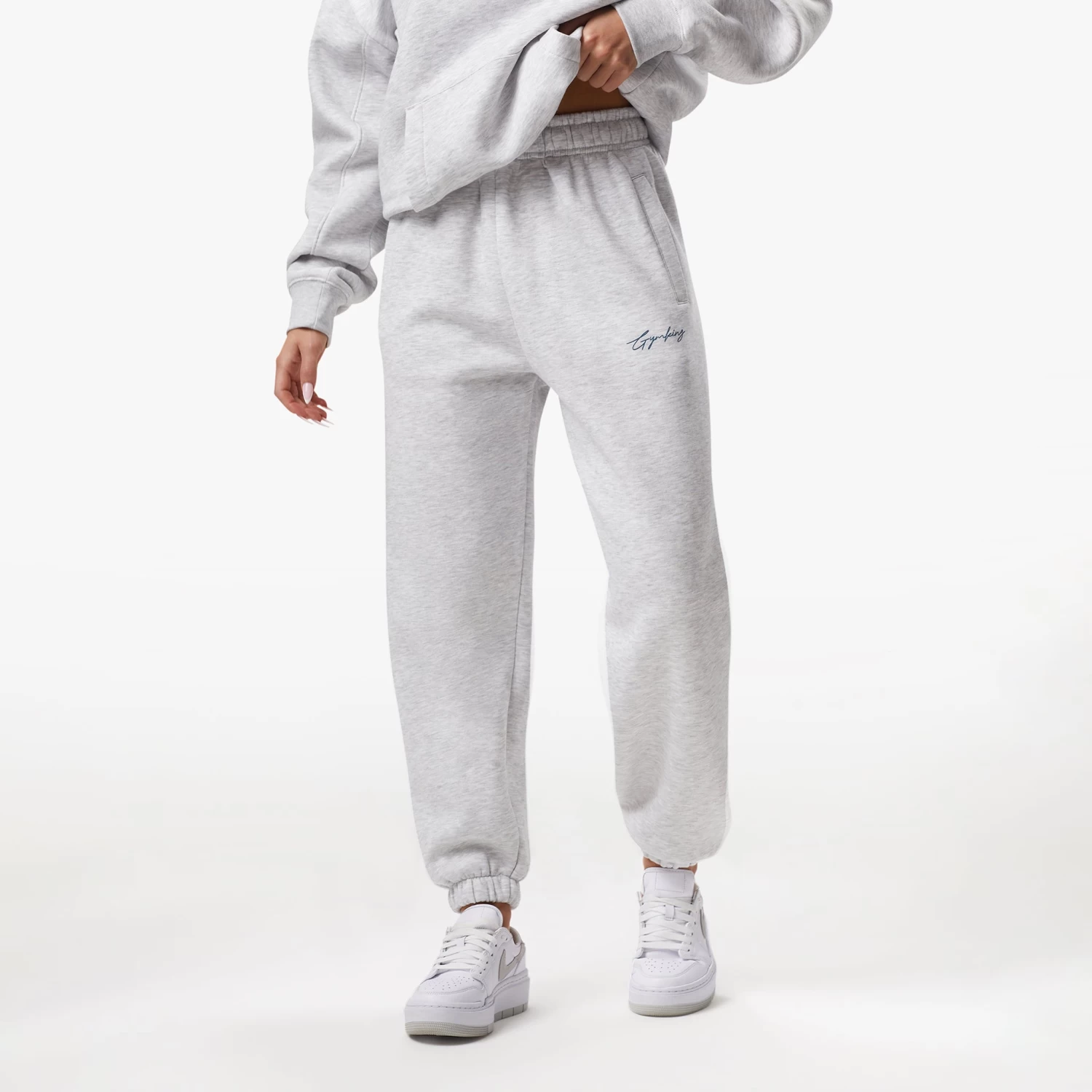Gym King Reset Sweatpant - Snow Marl 4 Gym King Reset Sweatpant - Snow Marl - Image 2