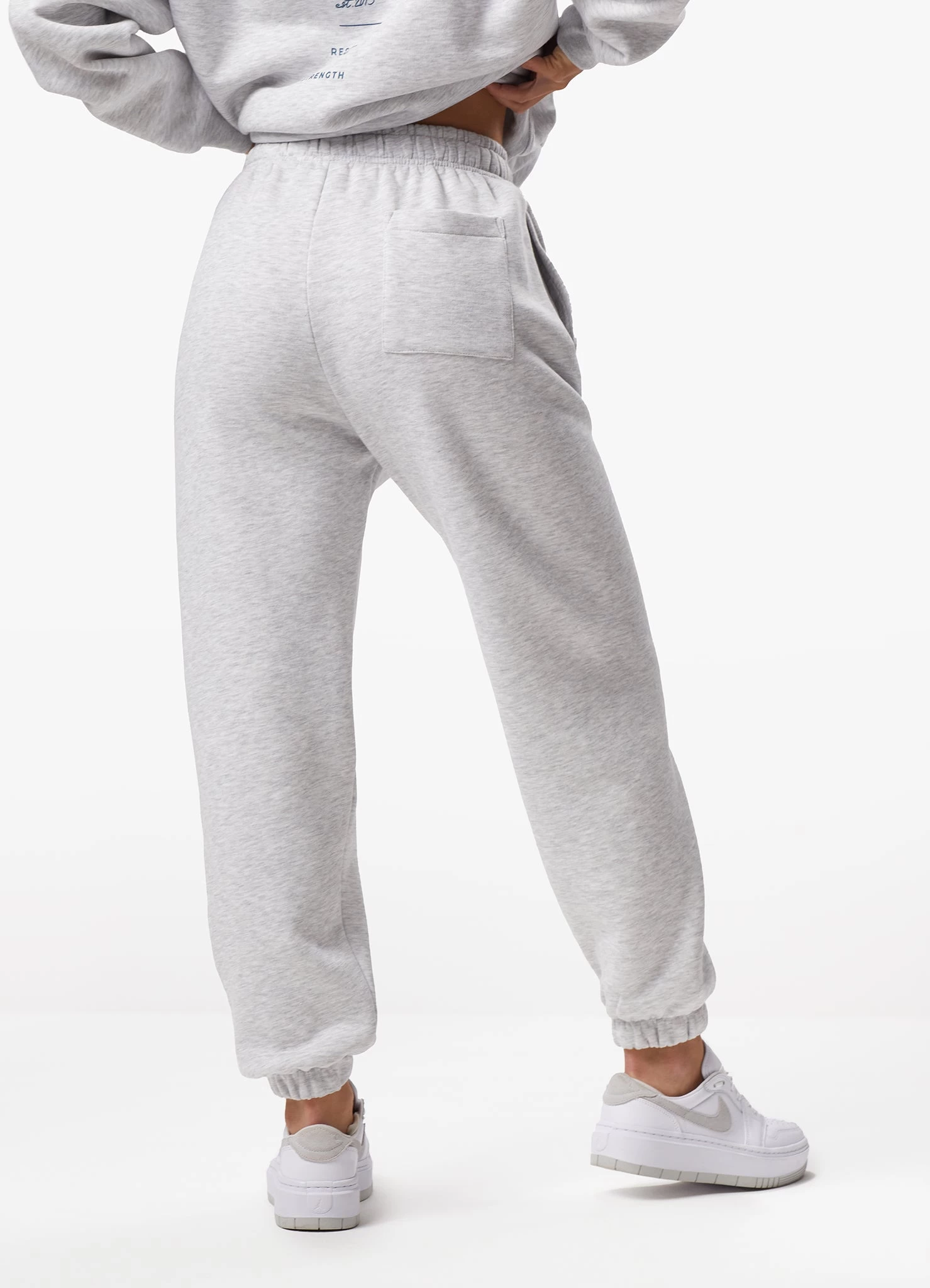 Gym King Reset Sweatpant - Snow Marl 6 Gym King Reset Sweatpant - Snow Marl - Image 4