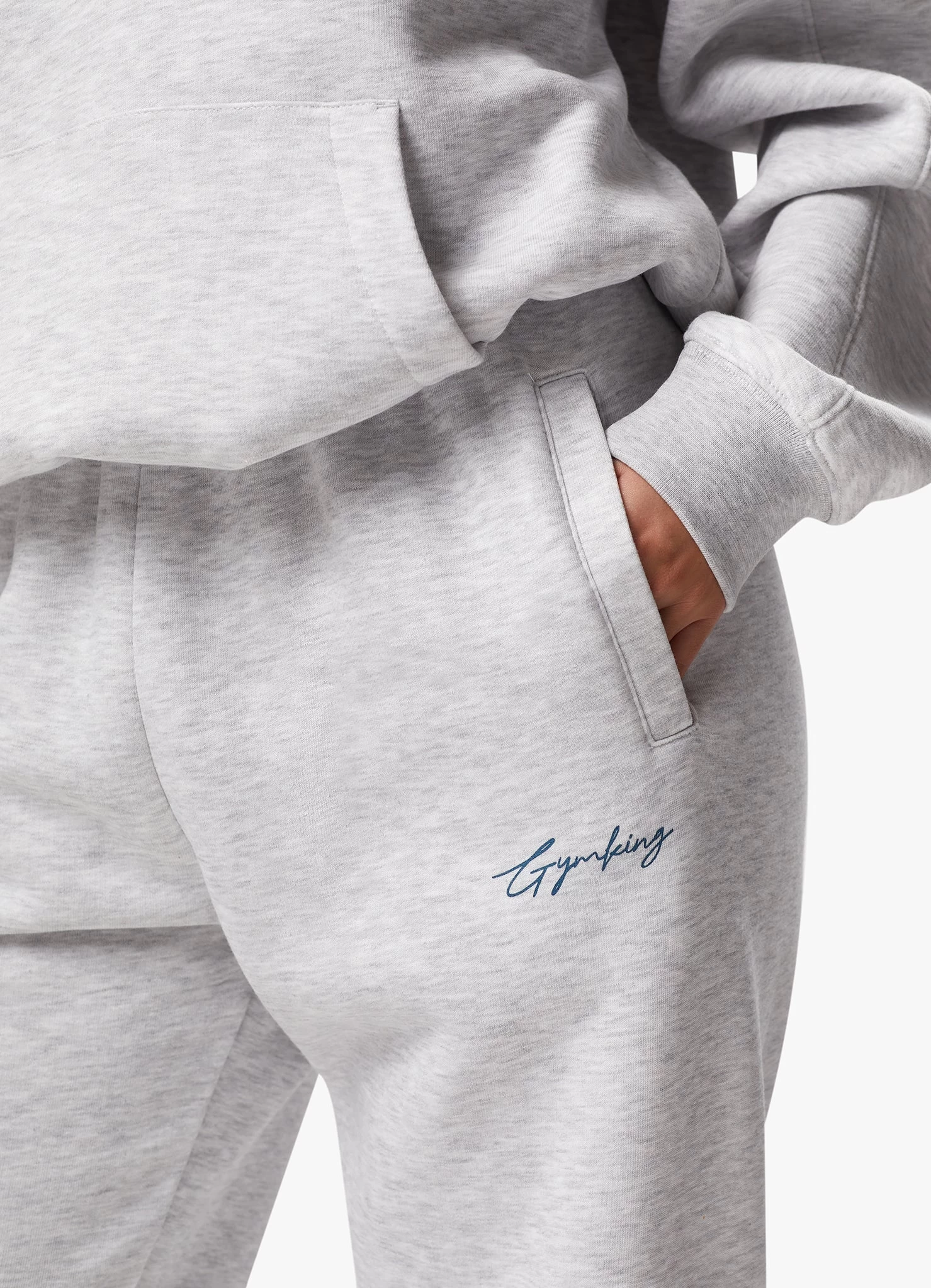 Gym King Reset Sweatpant - Snow Marl 7 Gym King Reset Sweatpant - Snow Marl - Image 5