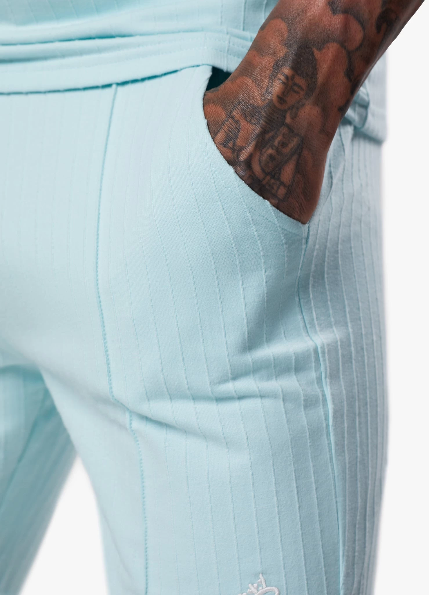 Gym King Riviera Signature Short - Aqua Sky 10 Gym King Riviera Signature Short - Aqua Sky - Image 8