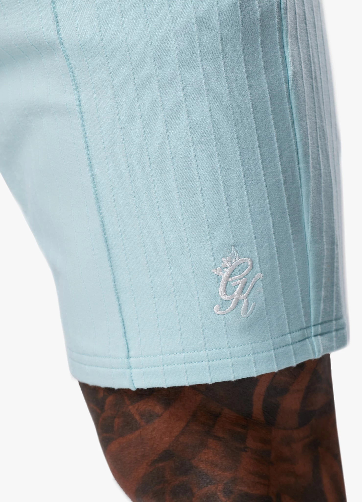 Gym King Riviera Signature Short - Aqua Sky 11 Gym King Riviera Signature Short - Aqua Sky - Image 9