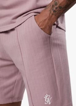 Gym King Riviera Signature Short - Dusky Pink -Fit Wear Shop RIVIERAPOLO SHORT DUSKYPINKPOS A2COHSHR A2COL153