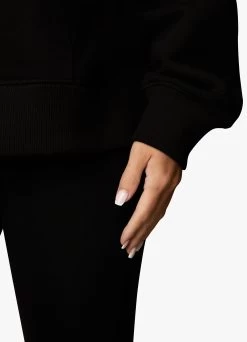 Gym King Script Hood - Black/White -Fit Wear Shop SCRIPTHOOD LEGGING BLACKWHITEWHD A2BKZWLG A2BL5500