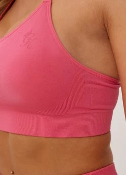 Gym King Sculpt Seamless Bra - Bright Fuchsia -Fit Wear Shop SCULPTBRA SHORT BRIGHTFUCHSIAWBT A2CH3WSR A2CH7 214