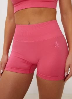 Gym King Sculpt Seamless 3" Short - Bright Fuchsia -Fit Wear Shop SCULPTBRA SHORT BRIGHTFUCHSIAWBT A2CH3WSR A2CH7 217