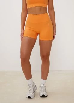 Gym King Sculpt Seamless 3" Short - Papaya Orange 24 Gym King Sculpt Seamless 3" Short - Papaya Orange -Fit Wear Shop SCULPTBRA SHORT PAPAYAORANGEWBT A2CH1WSR A2CH5 229