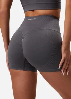 Gym King Sculpt Seamless 3" Short - Space Grey -Fit Wear Shop SCULPTBRA SHORT SPACEGREYWBT A2AYOWSR A2BQB 258