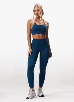 Gym King Sculpt Seamless Bra - Marine Teal 32 Gym King Sculpt Seamless Bra - Marine Teal -Fit Wear Shop SCULPTSEAMLESSBRA LEGGING MARINETEALWBT A2AYMWLG A2BQ7 272