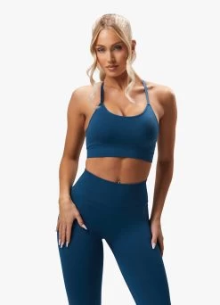 Gym King Sculpt Seamless Bra - Marine Teal 28 Gym King Sculpt Seamless Bra - Marine Teal -Fit Wear Shop SCULPTSEAMLESSBRA LEGGING MARINETEALWBT A2AYMWLG A2BQ7 273