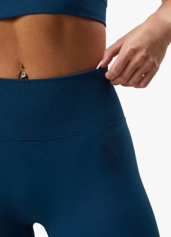 Gym King Sculpt Seamless Legging - Marine Teal -Fit Wear Shop SCULPTSEAMLESSBRA LEGGING MARINETEALWBT A2AYMWLG A2BQ7 282