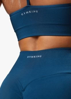 Gym King Sculpt Seamless Legging - Marine Teal -Fit Wear Shop SCULPTSEAMLESSBRA LEGGING MARINETEALWBT A2AYMWLG A2BQ7 283