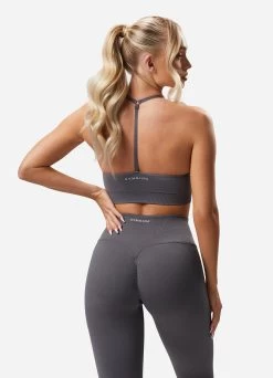 Gym King Sculpt Seamless Bra - Space Grey -Fit Wear Shop SCULPTSEAMLESSBRA LEGGING SPACEGREYWBT A2AYOWLG A2AYX 262