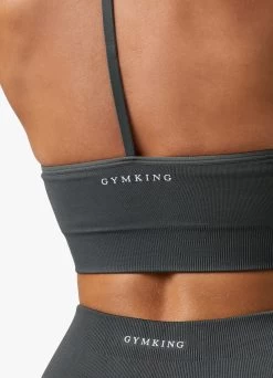 Gym King Sculpt Seamless Bra - Green Smoke -Fit Wear Shop SCULPTSEAMLESSBRA SHORT GREENSMOKEWBT A2BQ2WSR A2BQ9 299
