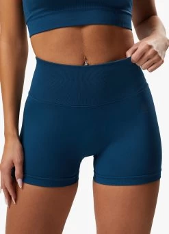 Gym King Sculpt Seamless 3" Short - Marine Teal 19 Gym King Sculpt Seamless 3" Short - Marine Teal -Fit Wear Shop SCULPTSEAMLESSBRA SHORT MARINETEALWBT A2AYMWSR A2BQ5 288