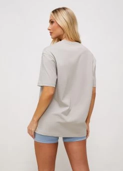 Gym King Shadow Boyfriend Tee - Dove Grey -Fit Wear Shop SHADOWBFTEE DOVEGREYWST A2D3D 170