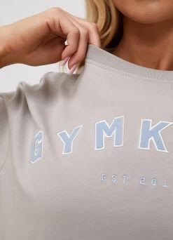 Gym King Shadow Boyfriend Tee - Dove Grey -Fit Wear Shop SHADOWBFTEE DOVEGREYWST A2D3D 172