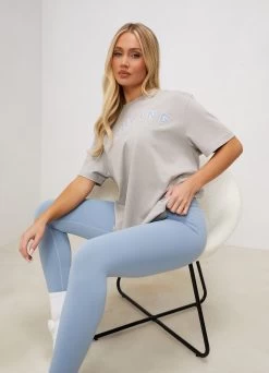 Gym King Shadow Boyfriend Tee - Dove Grey -Fit Wear Shop SHADOWBFTEE DOVEGREYWST A2D3D 174