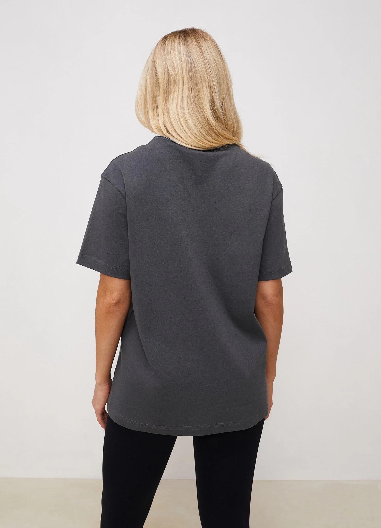 Gym King Shadow Boyfriend Tee - Shadow Grey 10 Gym King Shadow Boyfriend Tee - Shadow Grey - Image 8