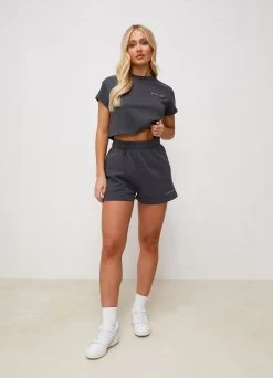 Gym King Shadow Short - Shadow Grey -Fit Wear Shop SHADOWCROPPEDTEE SHORT SHADOWGREYWST A2D3HWSR A2C7Z 189