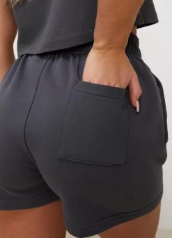 Gym King Shadow Short - Shadow Grey -Fit Wear Shop SHADOWCROPPEDTEE SHORT SHADOWGREYWST A2D3HWSR A2C7Z 201