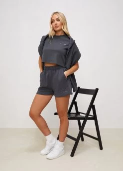 Gym King Shadow Short - Shadow Grey -Fit Wear Shop SHADOWCROPPEDTEE SHORT SHADOWGREYWST A2D3HWSR A2C7Z 205