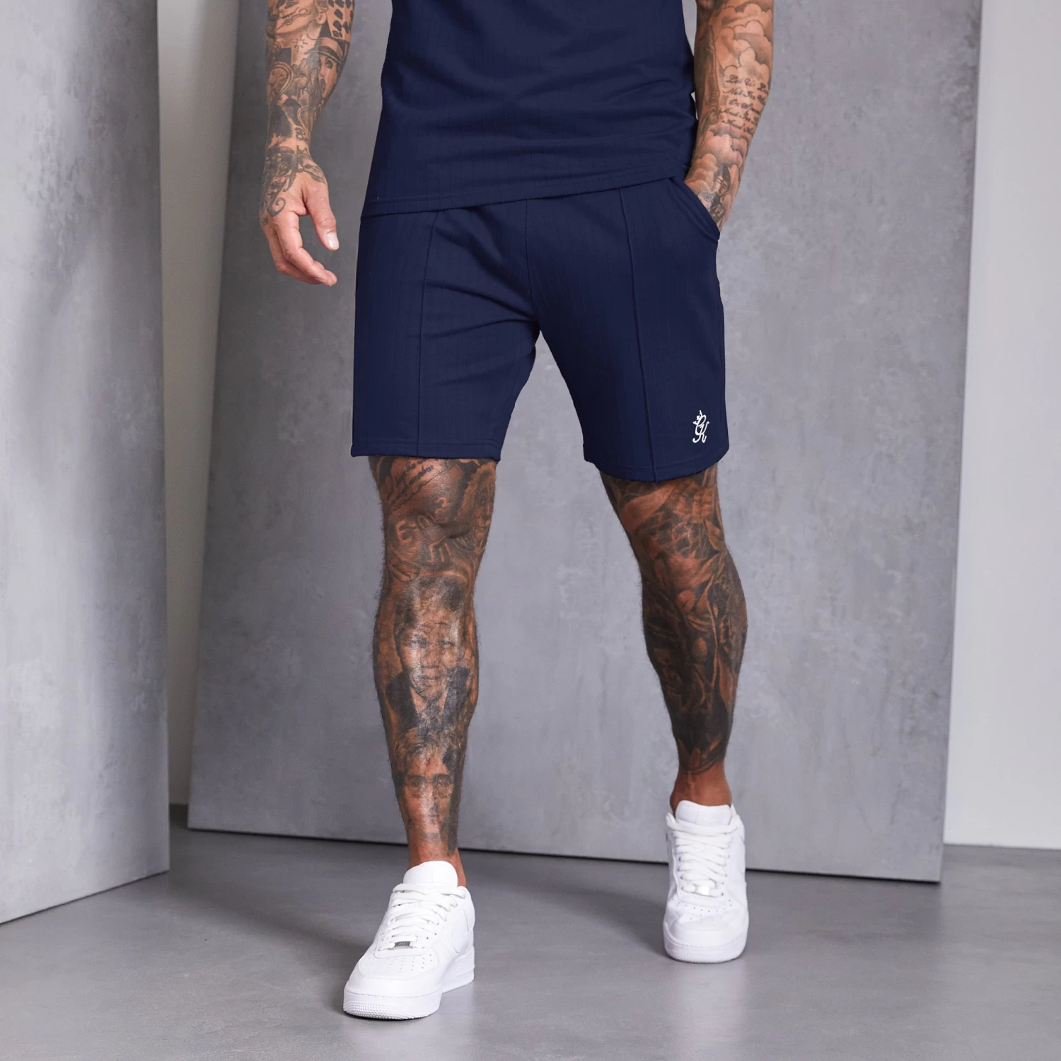 Gym King Riviera Signature Short - Navy 4 Gym King Riviera Signature Short - Navy - Image 2