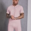Gym King Riviera Signature Polo - Dusky Pink -Fit Wear Shop SIGNATURECATALOGUE249345
