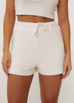 Gym King Signature Knit Shorts - Ecru 15 Gym King Signature Knit Shorts - Ecru -Fit Wear Shop SIGNATUREKNITSHORTS CREAM 89