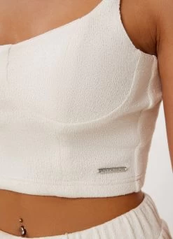 Gym King Signature Knit Bralette - Ecru -Fit Wear Shop SIGNATUREKNITTOP CREAM 103