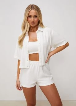 Gym King Signature Rib Short - Milk White 19 Gym King Signature Rib Short - Milk White -Fit Wear Shop SIGNATURERIBSHIRT MILKWHITEWST A2CAEWSR A2CAT 289 388bb768 f2ab 42f5 83f1 a8b87e817792