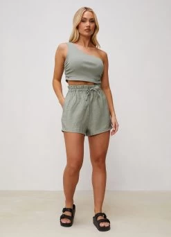 Gym King Signature Woven Short - Dusky Sage -Fit Wear Shop SIGNATUREWOVENSHORTS DUSKYSAGEWSR A29WW 321 f809d202 ccbe 482a acad 57ad8dc6f779