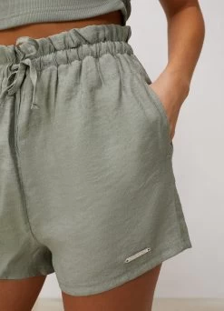 Gym King Signature Woven Short - Dusky Sage -Fit Wear Shop SIGNATUREWOVENSHORTS DUSKYSAGEWSR A29WW 326