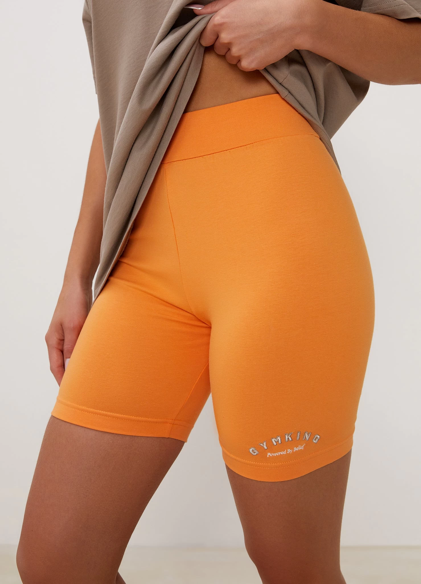Gym King Spirit Of Summer Cycle Short - Papaya Orange 5 Gym King Spirit Of Summer Cycle Short - Papaya Orange - Image 3