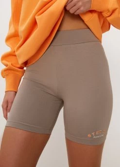 Gym King Spirit Of Summer Cycle Short - Mocha -Fit Wear Shop SOSCREW CYCLESHORT ORANGEMOCHAWSS A2D4CWSR A2DU5 168