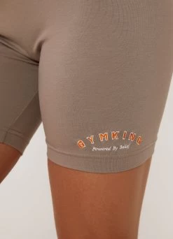 Gym King Spirit Of Summer Cycle Short - Mocha -Fit Wear Shop SOSCREW CYCLESHORT ORANGEMOCHAWSS A2D4CWSR A2DU5 170