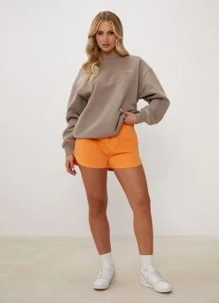 Gym King Spirit Of Summer Short - Papaya Orange -Fit Wear Shop SPIRITOFSUMMERSHORT ORANGEWSR A2D4H 146