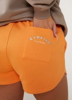 Gym King Spirit Of Summer Short - Papaya Orange -Fit Wear Shop SPIRITOFSUMMERSHORT ORANGEWSR A2D4H 153