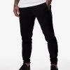 Gym King Split Linear Jogger - Black -Fit Wear Shop SPLITLINEARTEE JOGGER WHITEBLACKSST A2CR1TSB A2CRD54