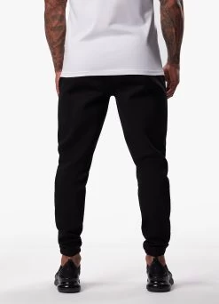 Gym King Split Linear Jogger - Black 12 Gym King Split Linear Jogger - Black -Fit Wear Shop SPLITLINEARTEE JOGGER WHITEBLACKSST A2CR1TSB A2CRD55