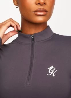 Gym King Impact 1/4 Zip Crop - Soft Slate/Peach 14 Gym King Impact 1/4 Zip Crop - Soft Slate/Peach -Fit Wear Shop SPORTIMPACTLS14ZIPCROP LEGGING SOFTSLATEPEACHWTT B24O6WLG A21BA 139