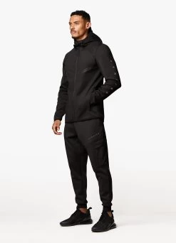 Gym King Stealth Tech Poly Hood - Black 17 Gym King Stealth Tech Poly Hood - Black -Fit Wear Shop STEALTHTECHHOOD JOGGER BLACKTST A2BNTTSB A2BNW 14